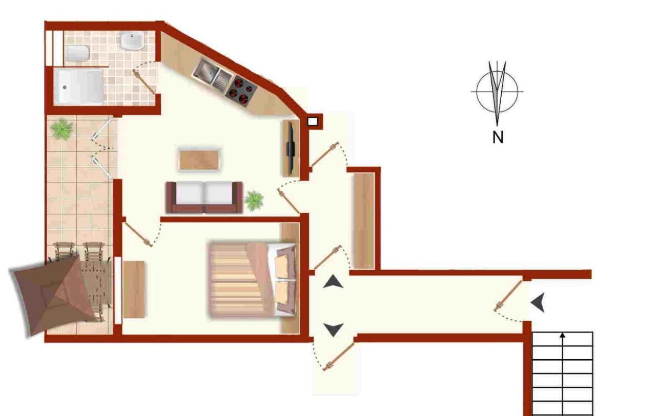 Apartment Novak 维尔 外观 照片